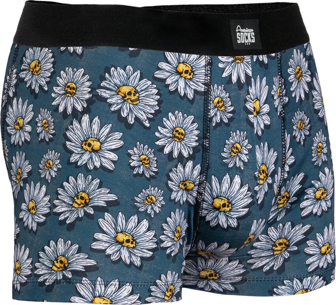 American Socks Daisies underwear, Blue, M