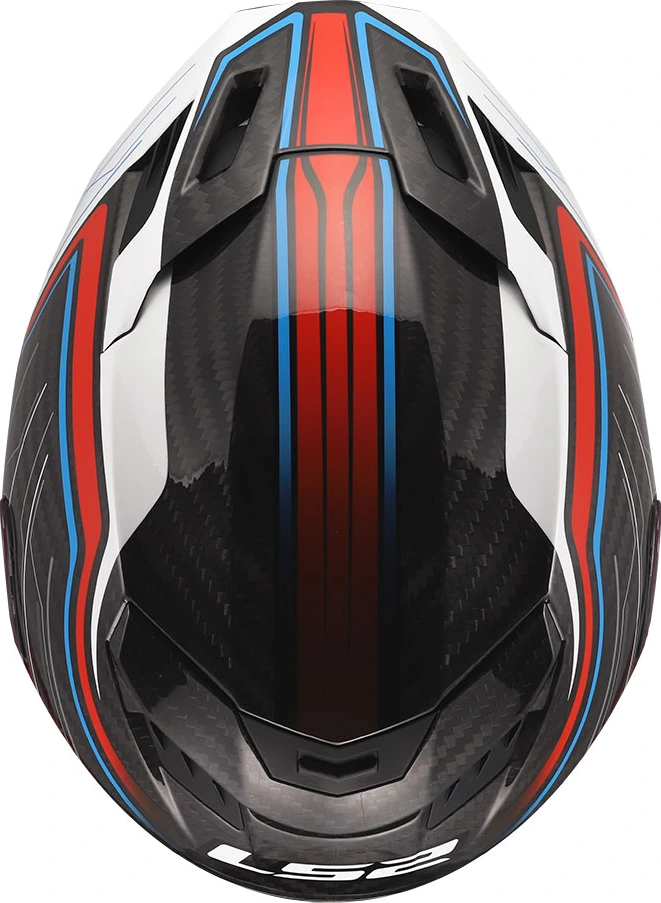 LS2 FF807 DRAGON SUBIC Helmet - 3XL, Red