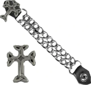 Vest extender Celtic cross