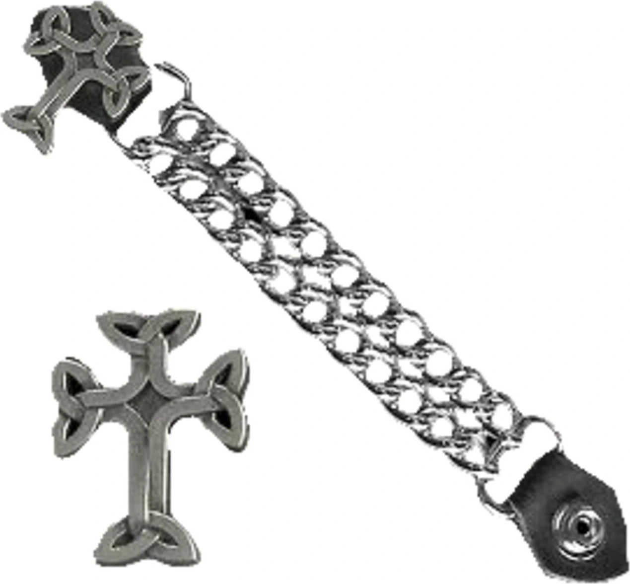 Vest extender Celtic cross