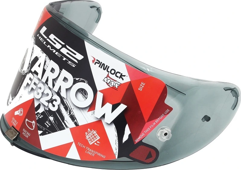 Visor for LS2 FF323 - LIGHT SMOKE