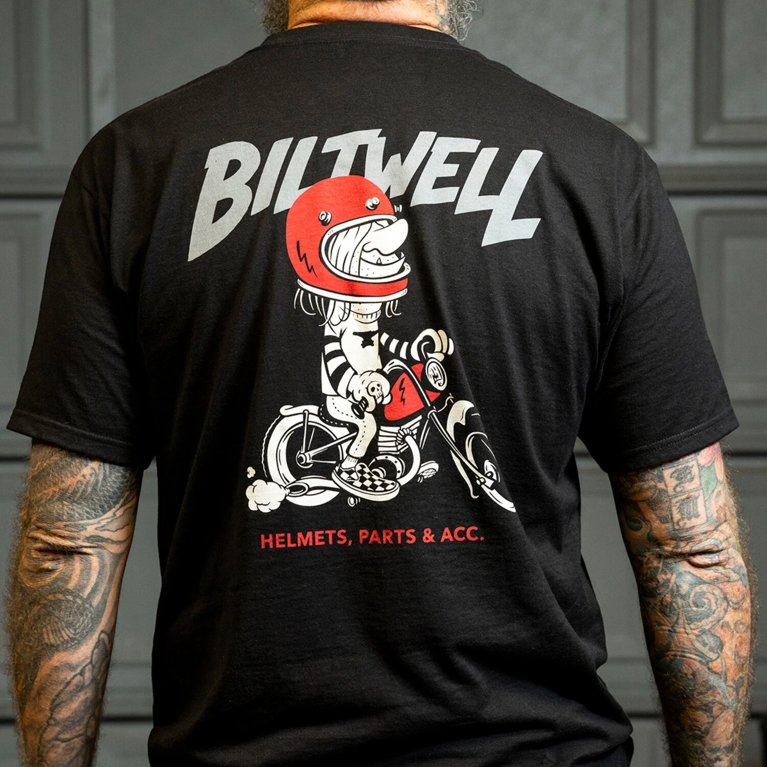 Biltwell Motorsickle t-shirt, Black, S