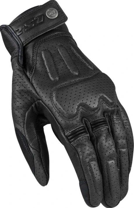 LS2 Rust Man Gloves - Black, S