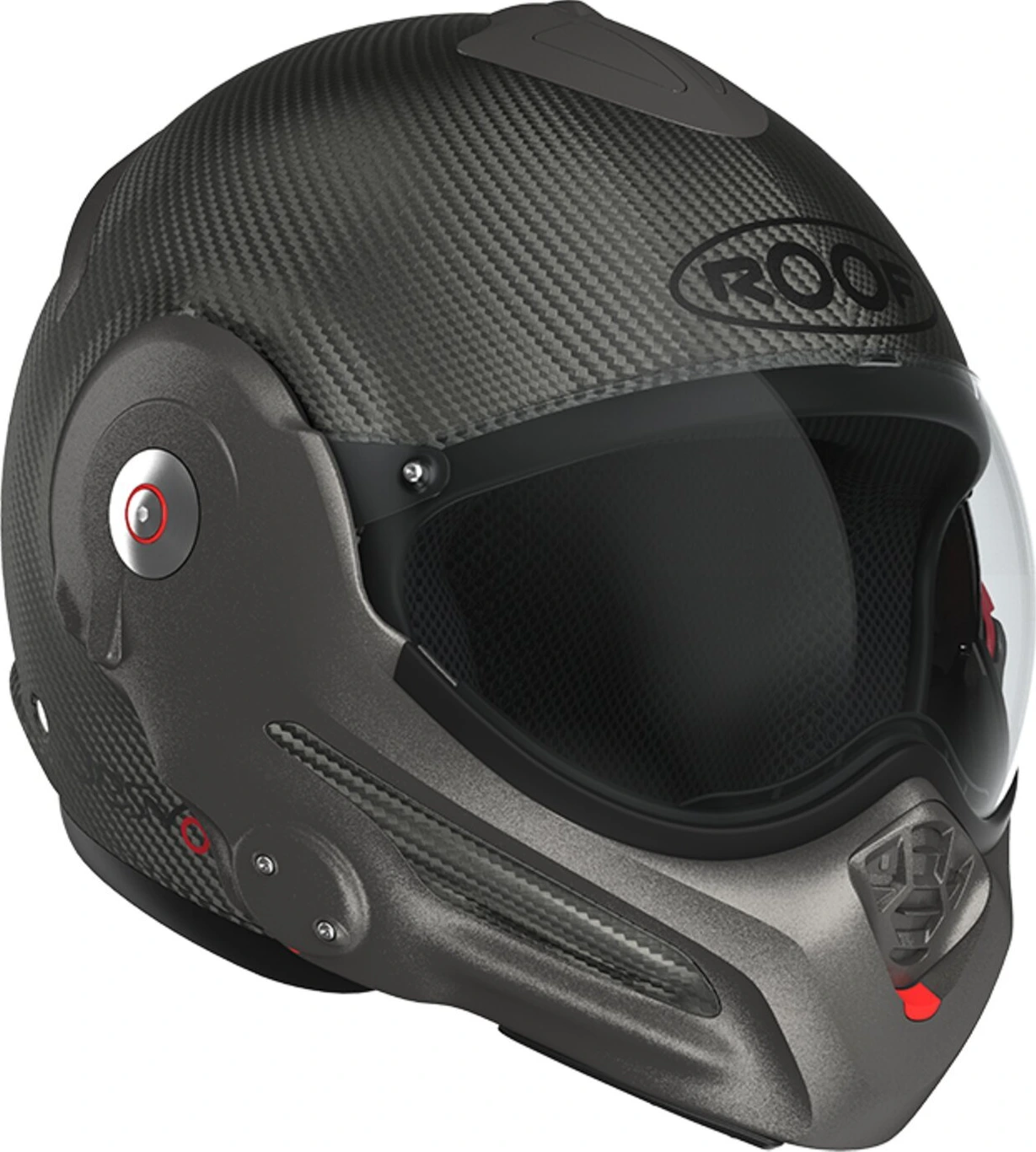 ROOF Desmo 3 carbon helmet, Black, XS, Matte