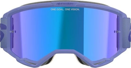 Alpinestars Goggle Vision 5 WORDMARK PURPLE Mirror BLUE