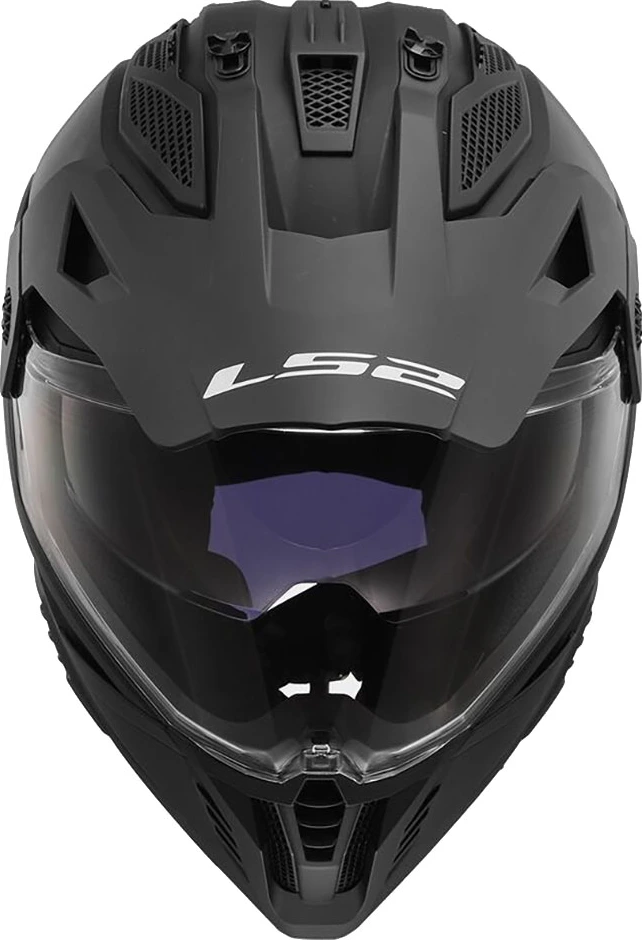 LS2 MX702 PIONEER II Solid helmet - S, Matt Black