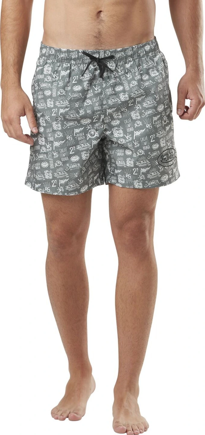 Von Dutch Printed swimshort, Multi-color, S
