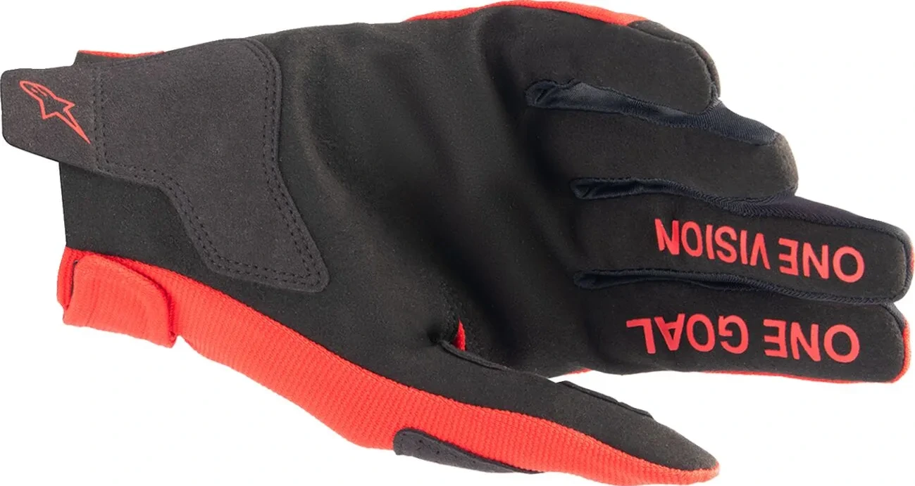 GLOVE YTH RADAR RED/SL 2X