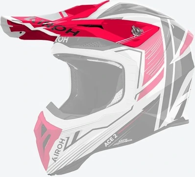 Airoh Aviator Ace 2 Peak Engine Red Gloss