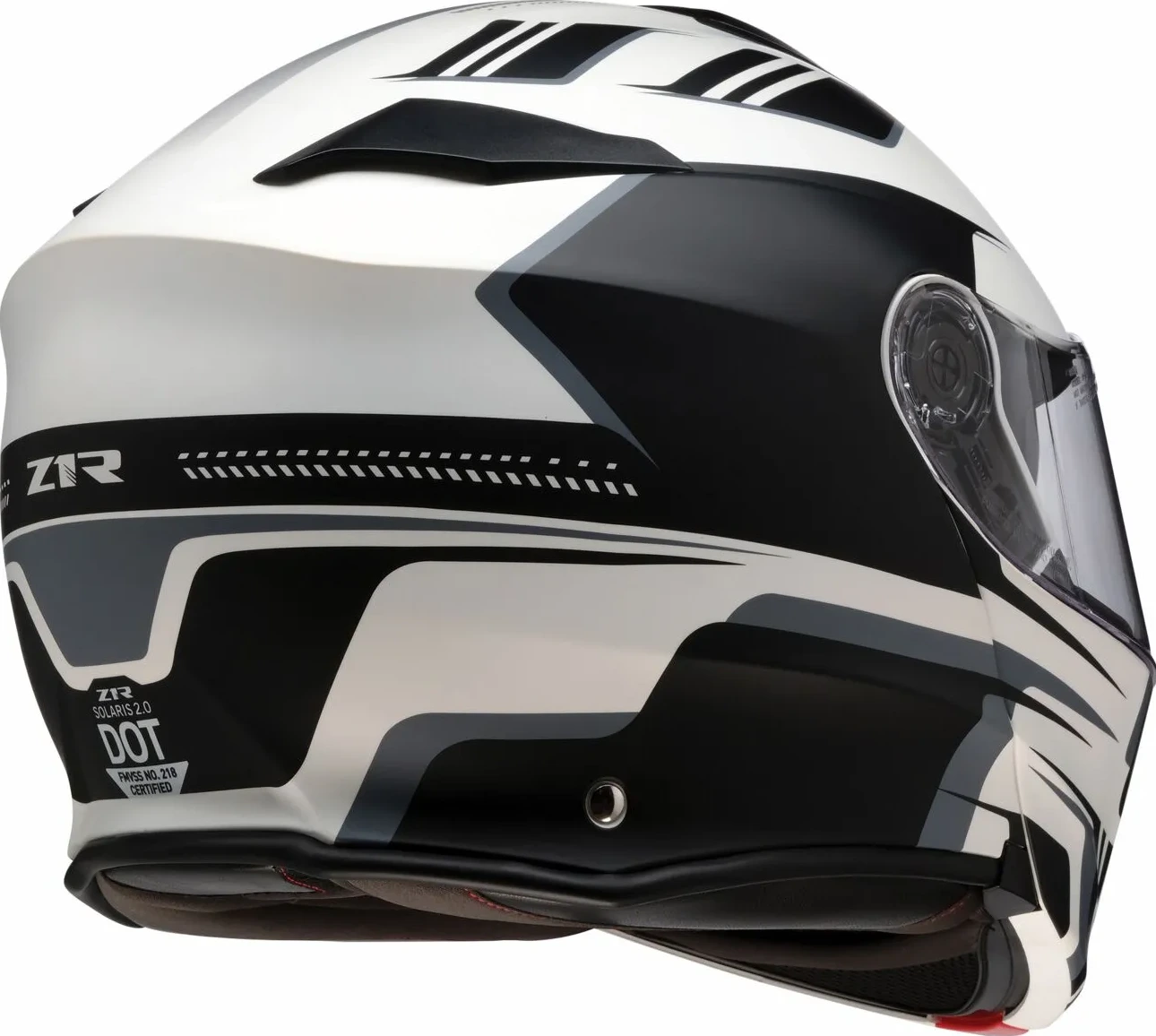 HELMET SOLARIS 2.0 SLATER WH/BK XS