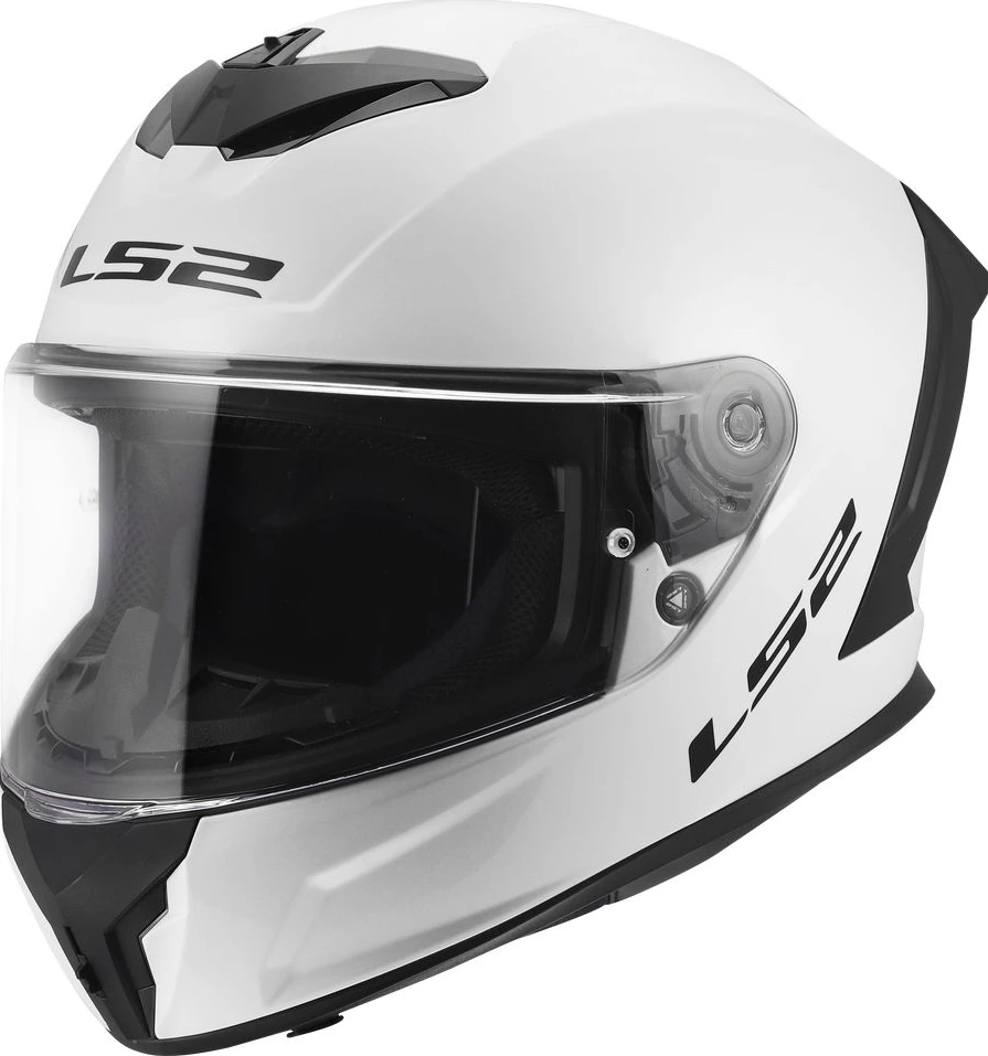 LS2 FF820 RAPID III SOLID Helmet - L, Gloss White