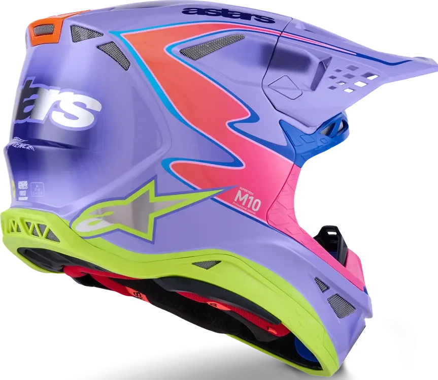 HELMET SM10 JETT PURPLE/PINK XS