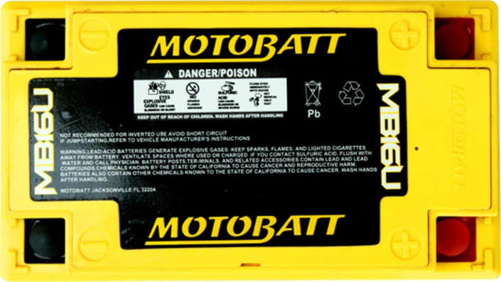 Аккумулятор Motobatt MB16U