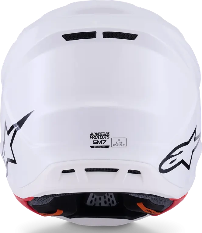 HELMET SM7 WHITE-GLOSS XS