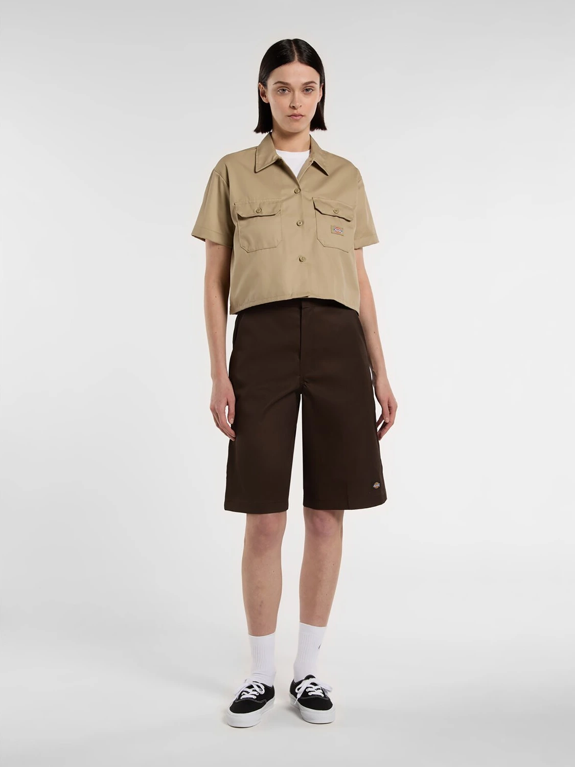 Dickies 13" Multi pocket work shorts, rec Brown, dark brown, 30
