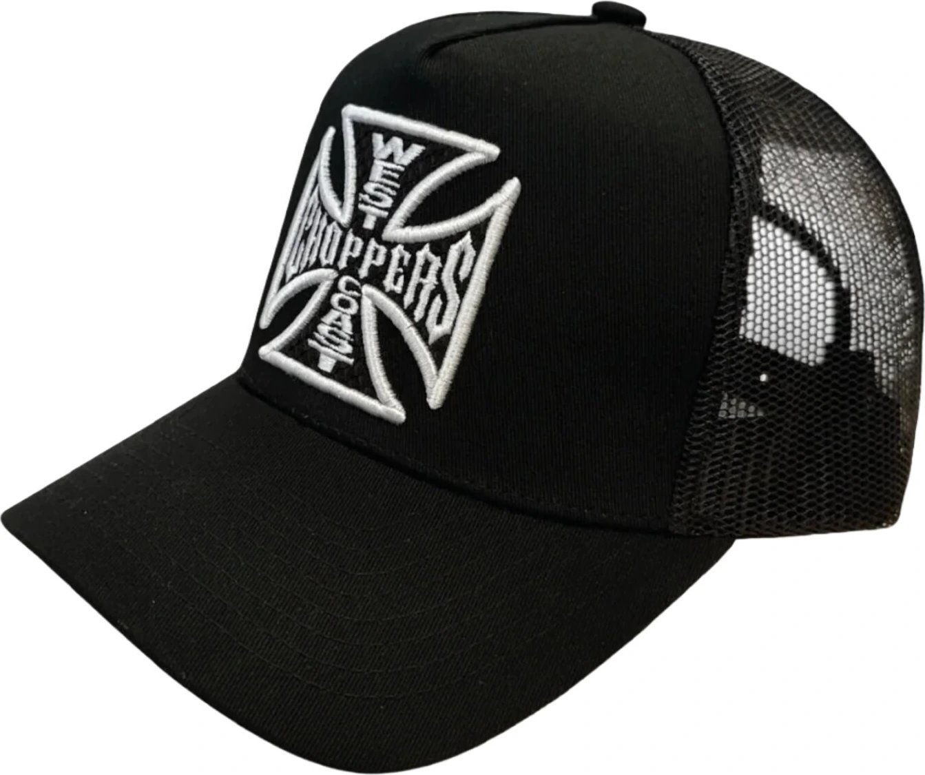 WCC OG Cross Trucker kepurė juoda