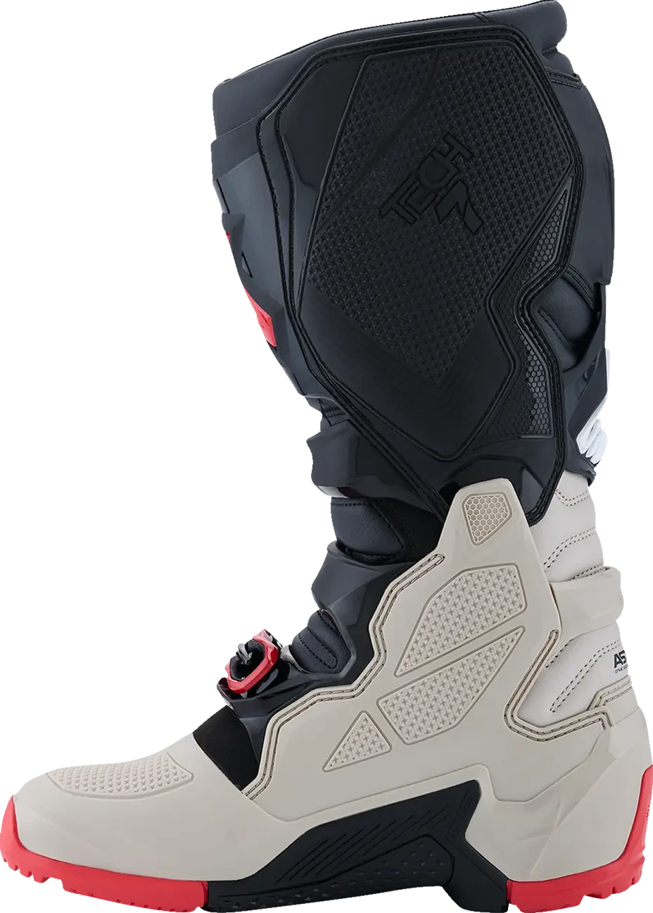 BOOT TECH 7 ENDURO BLK/LT GRAY/BRT RD 7