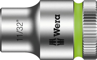 Wera Zyklop 3/8" socket - US sizes 11/32"