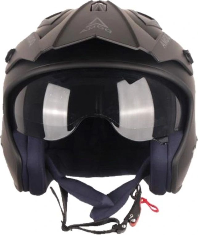 AMOQ Blister Jet Helmet Black, XS