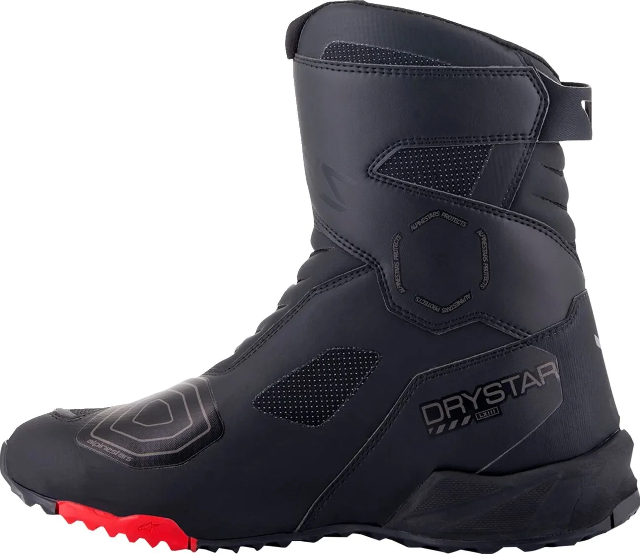 BOOT RT-7 DS BLK/RED 38