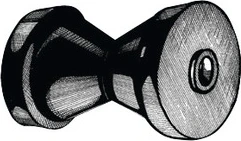 Keelroller 130mm x 16mm