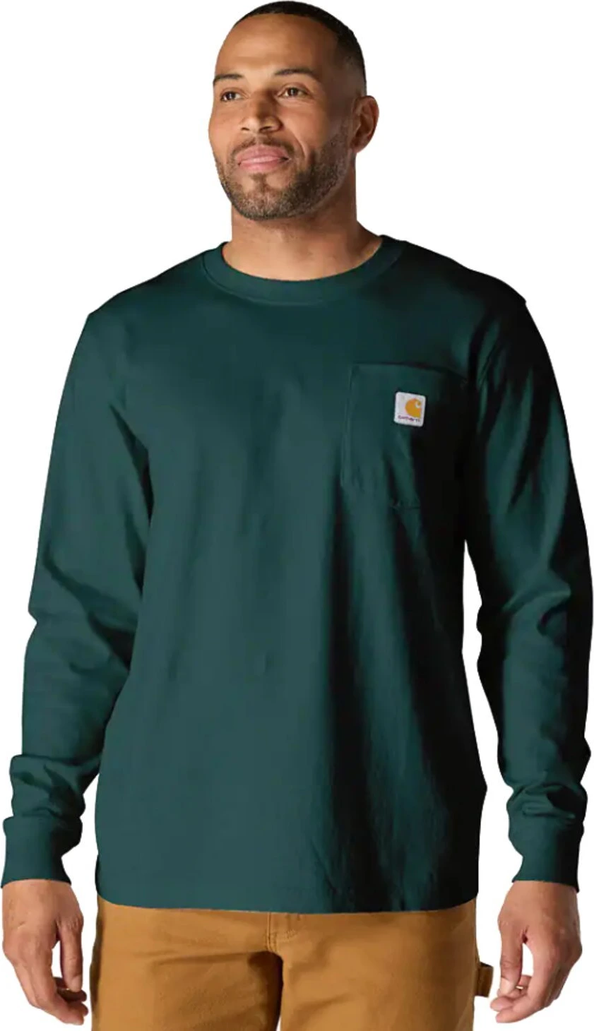 Carhartt Mountain long sleeve greenstone, 2XL