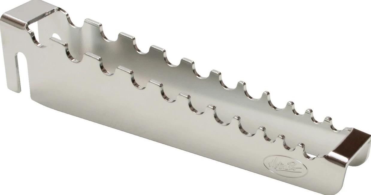 Motion Pro, 11-slot T-handle rack, Chrome