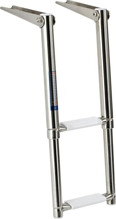 Osculati Telescopic narrow ladder AISI316 2 steps
