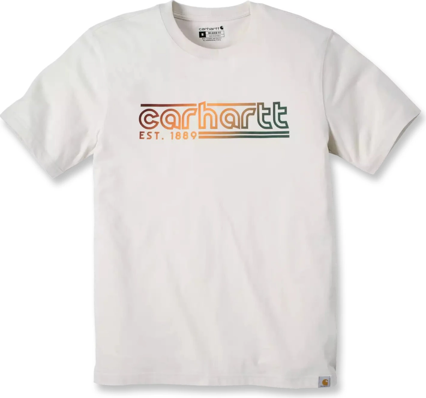 Carhartt S/S Logo Graphic t-shirt, oat milk White