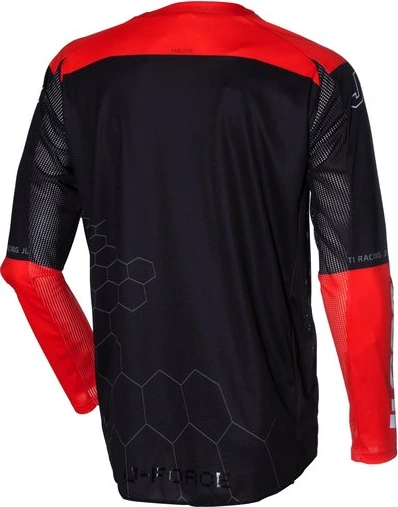 Just1 Jersey J-Force Hexa Red/Black/White, XS