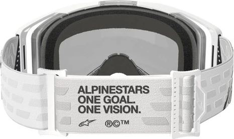 Alpinestars Goggle Vision 8 CORP WHITE Mirror SILVER