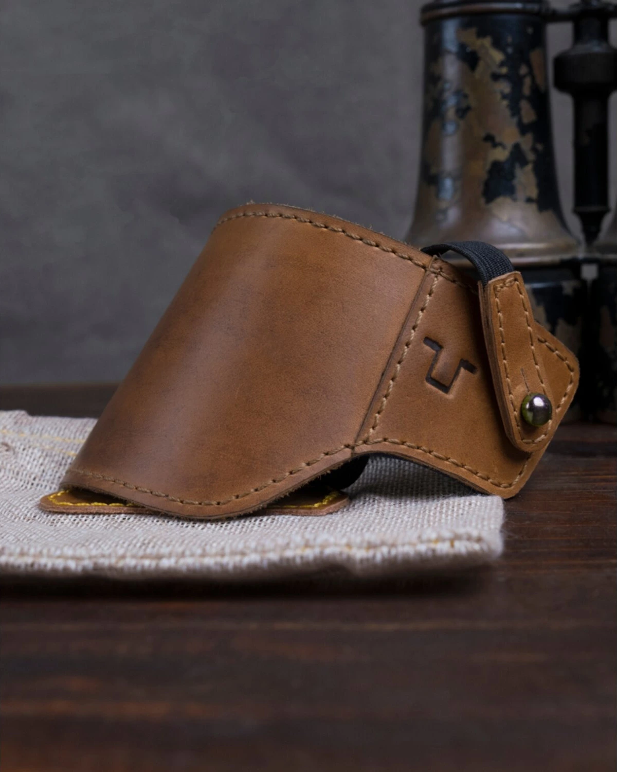 Trip Machine Shoe protector MKII, vintage tan