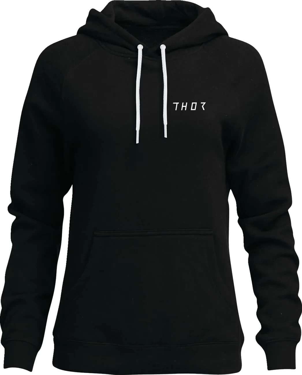HOODIE WOMENS TRAX BLACK MD