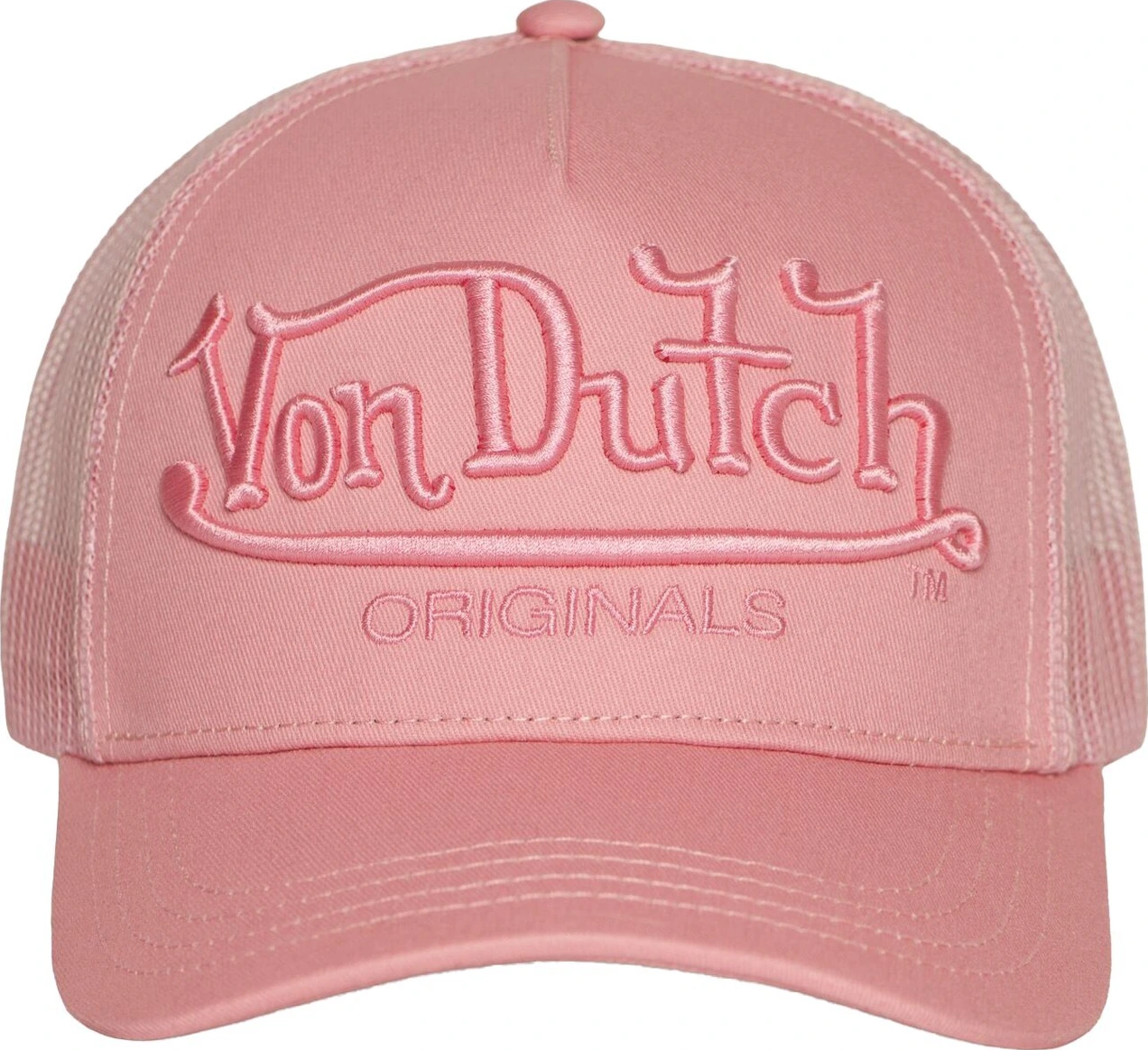 Von Dutch Embroidery Style cap, Pink