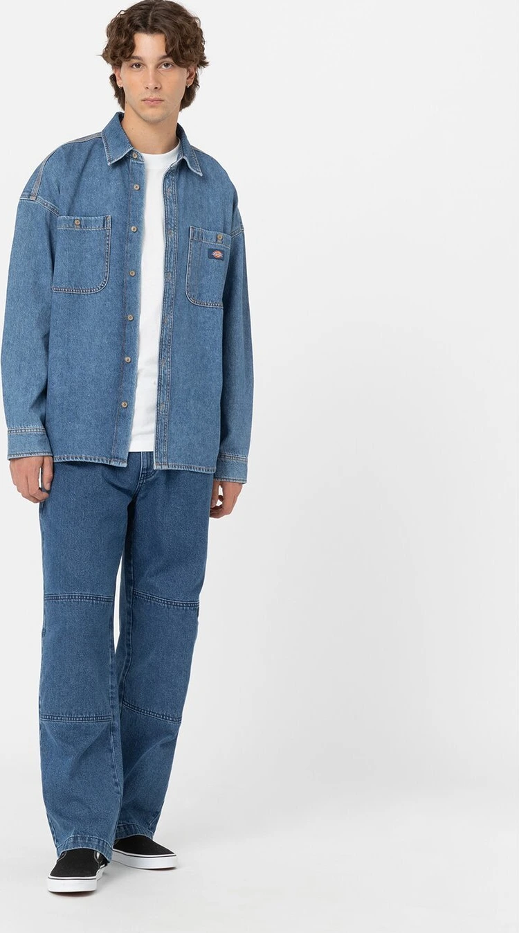 Dickies Houston shirt classic blue, L
