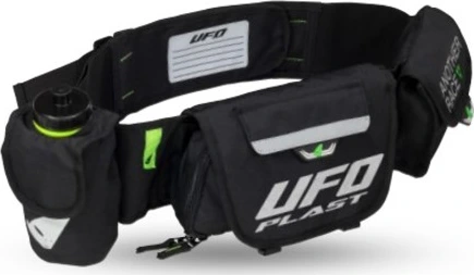 UFO BELUGA waist pack Black whit bottle
