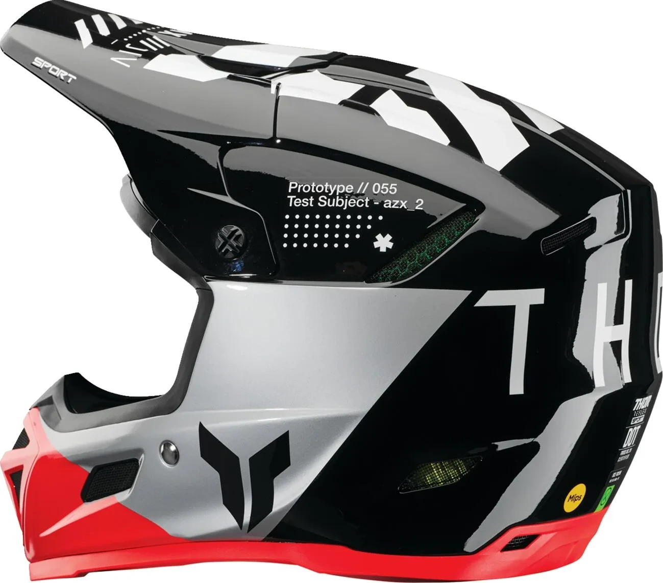HELMET REFLEX SPORT STRIKE BK/RD XS