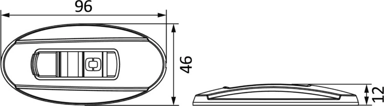 NEMO LED navigation lights left+right 112.5°