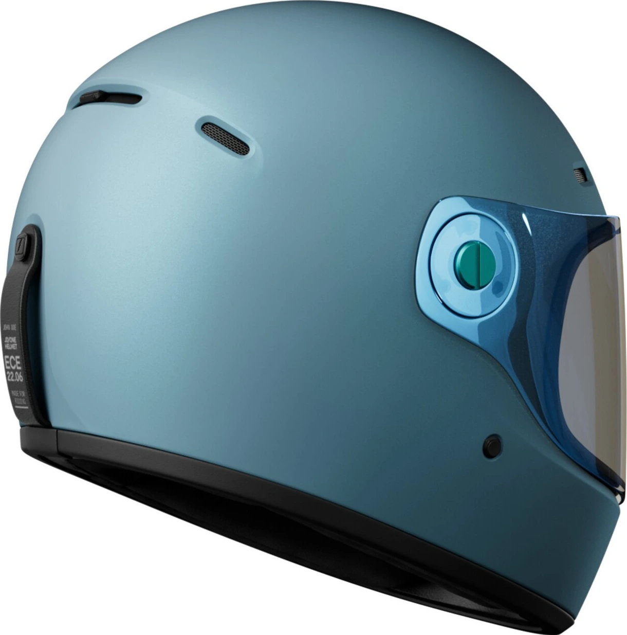 John Doe JD/ONE Frozen helmet, steel Blue, Blue, XS, Matte