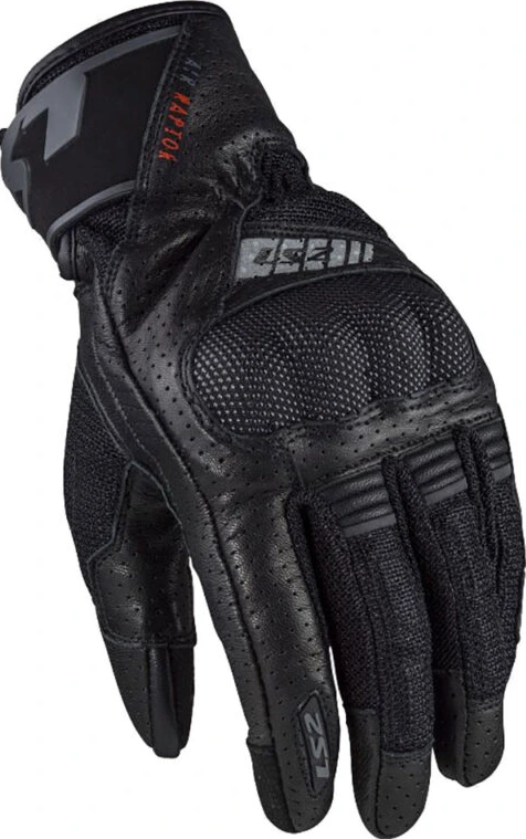 LS2 Air Raptor Man Gloves - S, Black