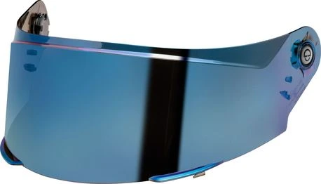 Schuberth SR2 blue mirrored visor AF ready