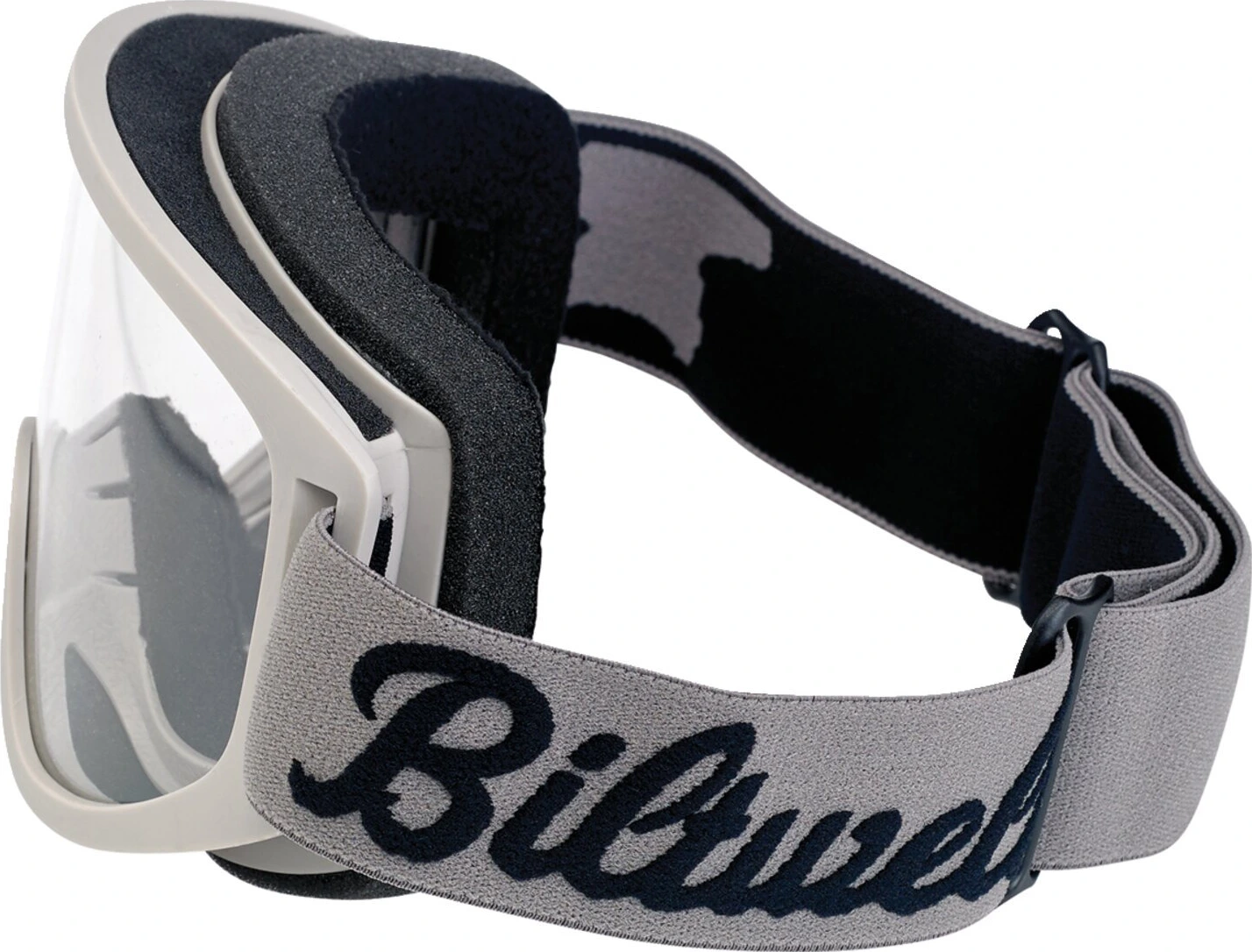 Biltwell Moto 2.0 Script goggles, titanium
