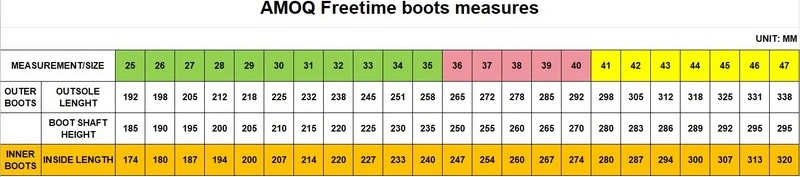 AMOQ Freetime JNR Boots Black/Grey, 26