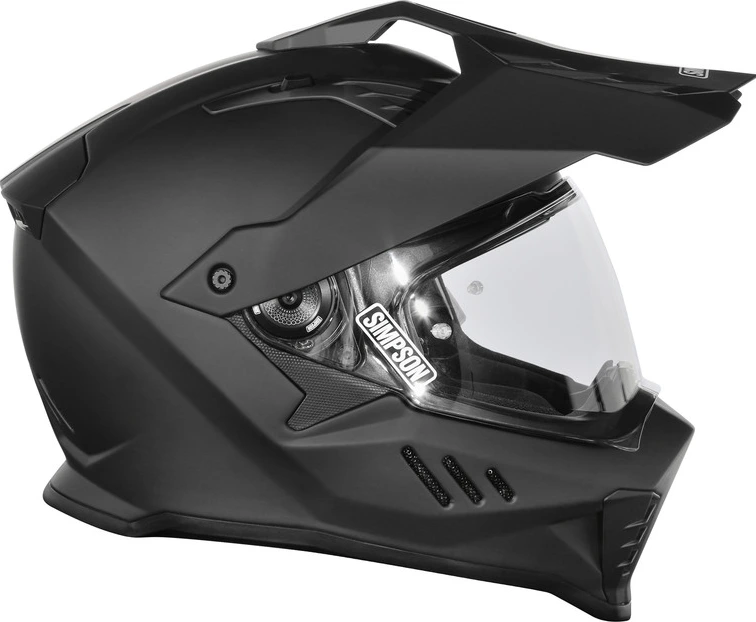 SIMPSON Helmet Xcursion matt black, S