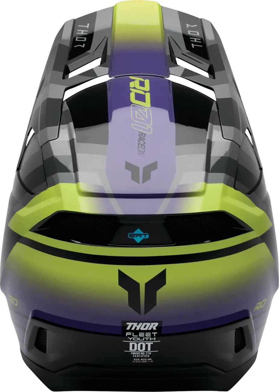 HELMET FLEET YTH CAMBER BK/PU S