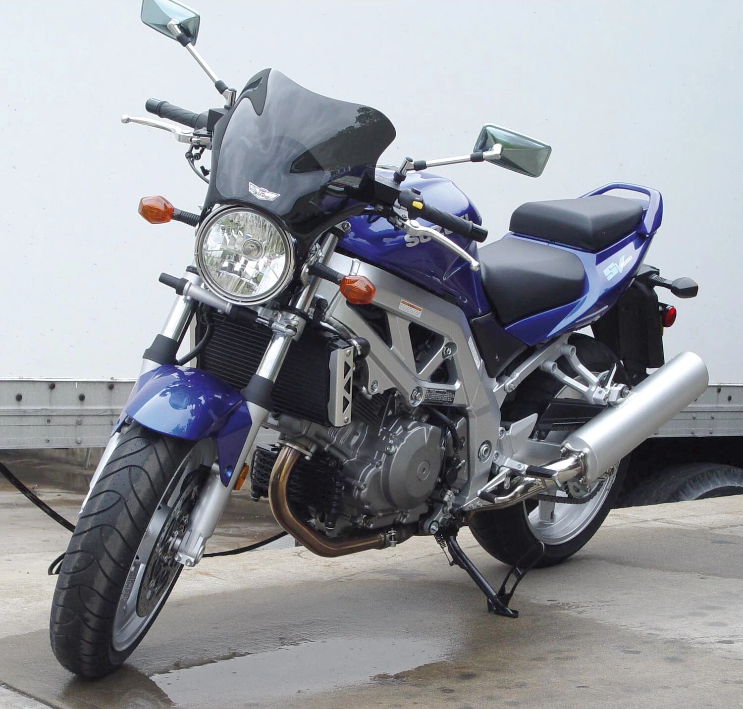 NC F-Series™ F-16 Sport Fairing - Dark Tint, Black