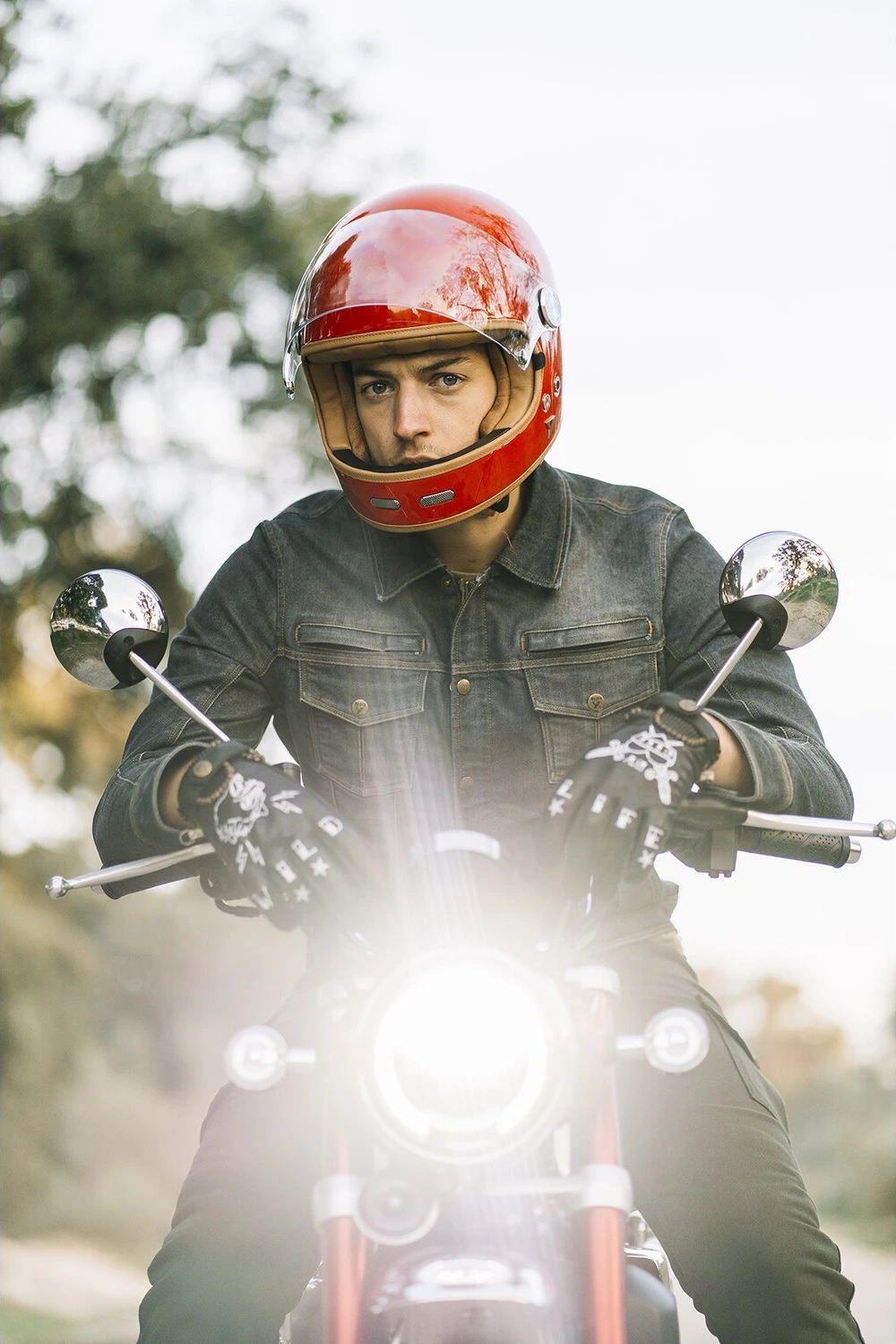 By City Roadster II helmet red, M, Gloss