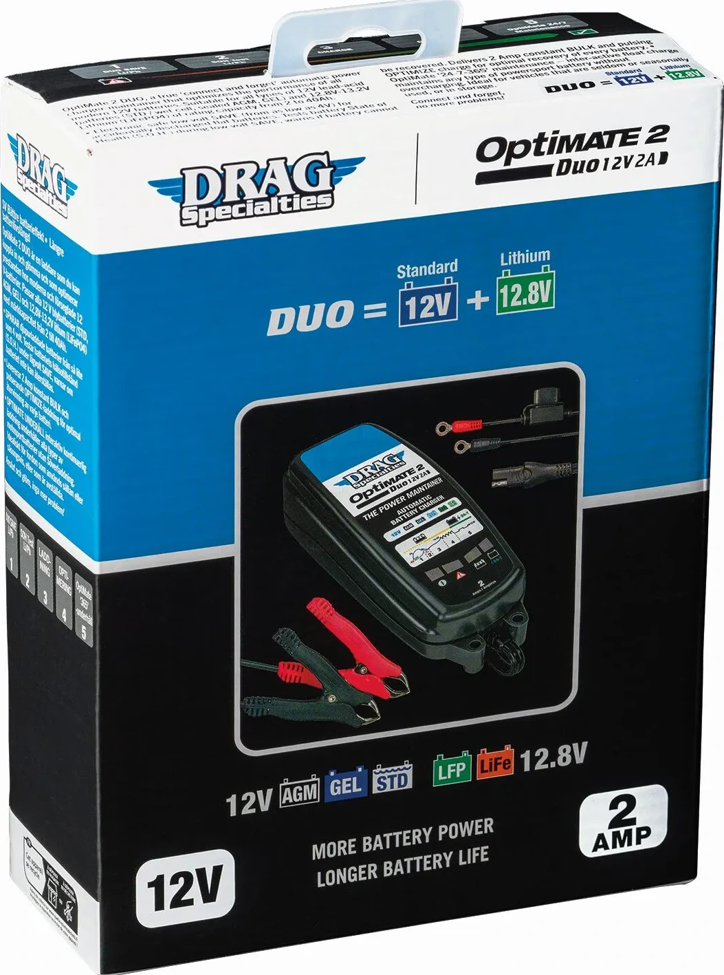 CHARGER EU OPTIMATE 2 DUO DRAG