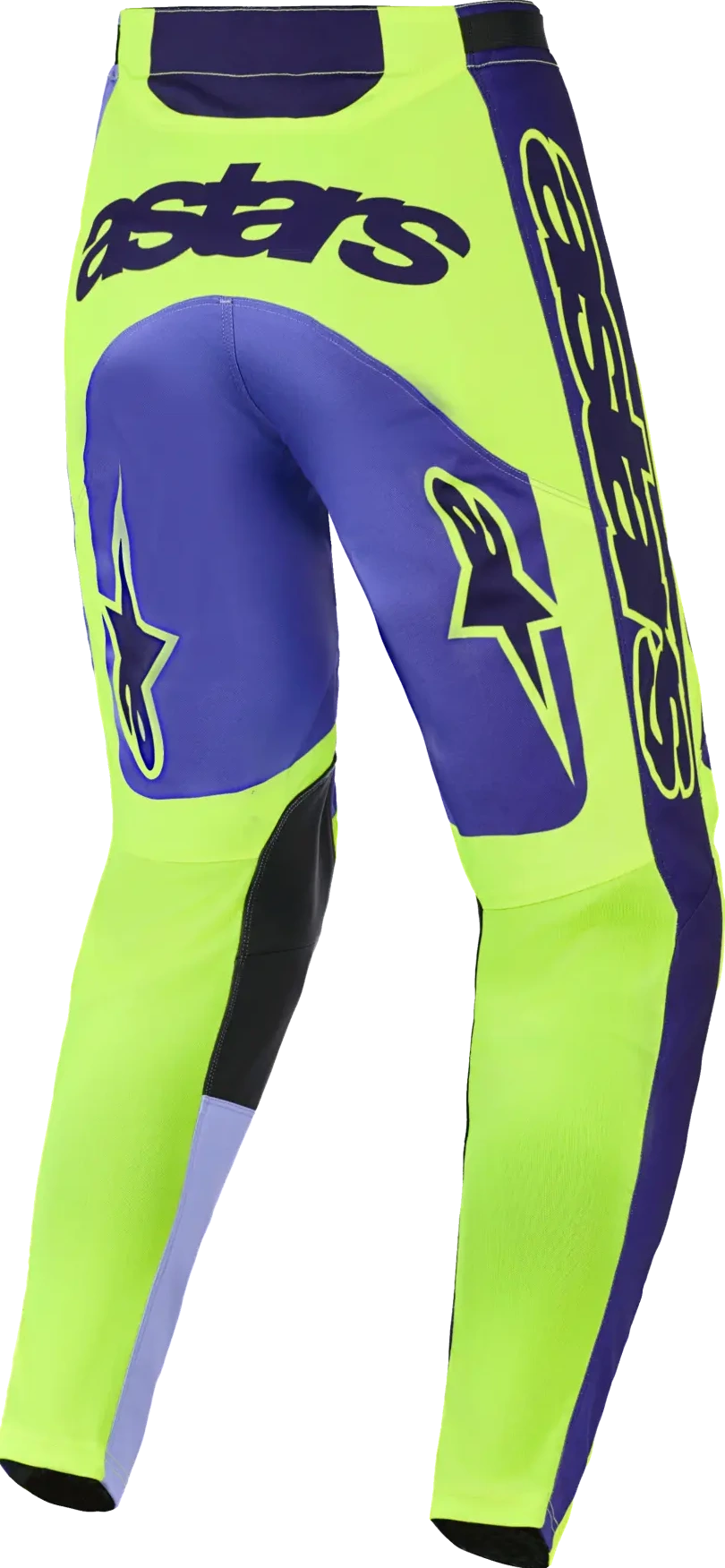 PANT RACER PORTL PURPLE/YEL 30