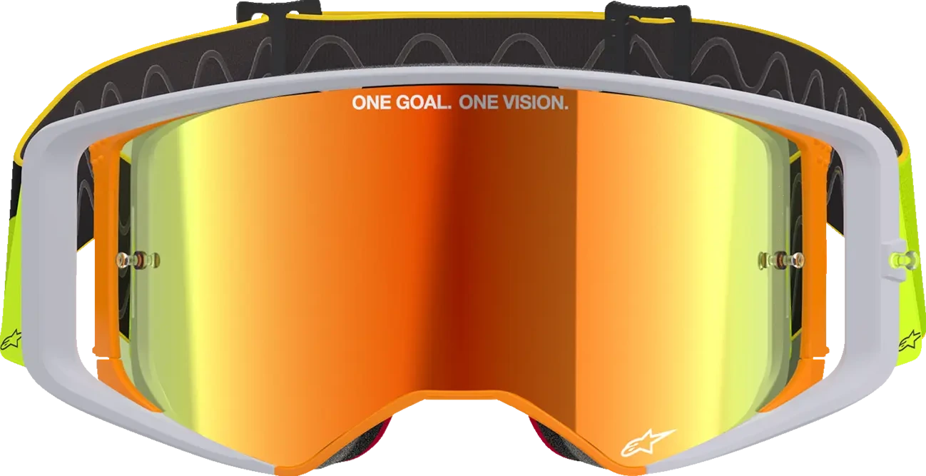 GOGGLE SUPERTECH CORP YLW/GREY MIRROR-RED